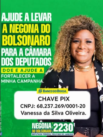 Material de mobilização da campanha